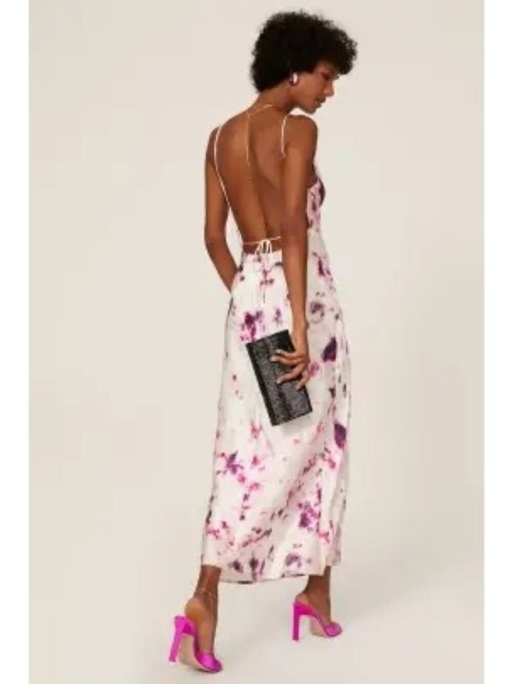 R-301. Bardot Tie Dye Slip Dress Medium